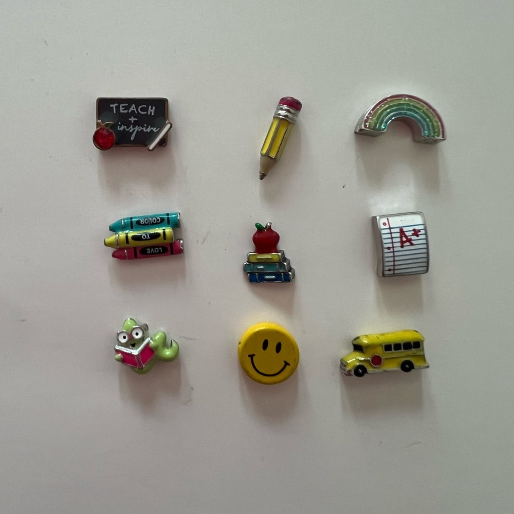 Origami Owl School Charms